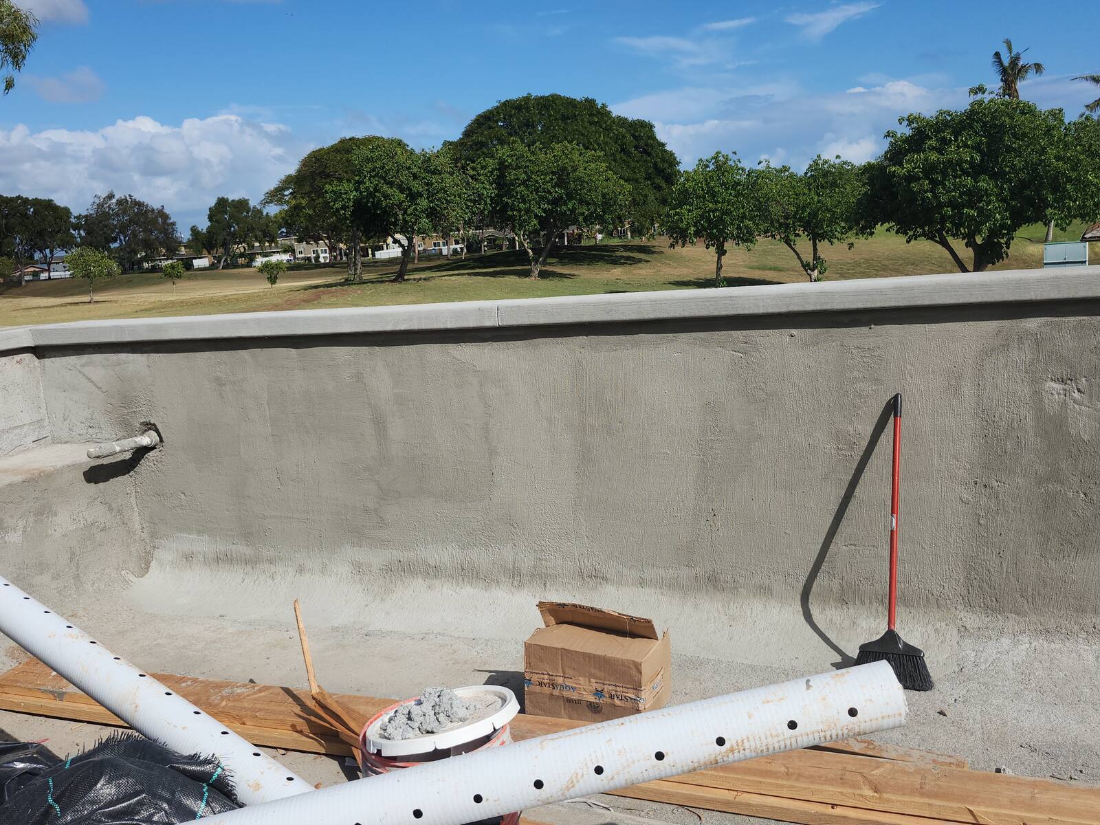 Cruz Control Concrete Hawaii project on Oahu
